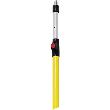Mr. LongArm Super Tab-Lok 7516 Extension Pole, 1-1/4 in Dia, 8 to 14-1/2 ft L, Aluminum, Fiberglass Handle