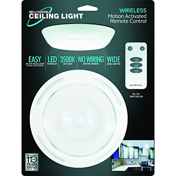 Bell+Howell 3500K Wireless Ceiling Light
