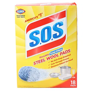S.O.S. Scouring Pad (18pk)