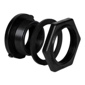 Double Threaded Polypropylene Bulkhead Tank Fitting