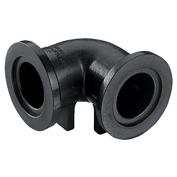 Norwesco 1" Poly Flange 90deg Elbow