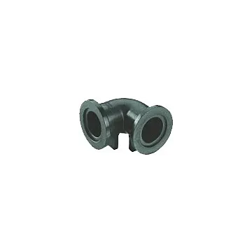 Norwesco 2" Full Port Flange 90deg Elbow, Poly