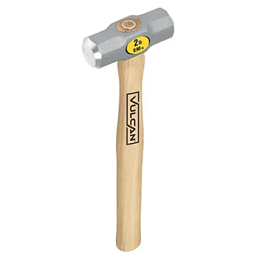 Vulcan 34509 Engineer Hammer, 2 lb Head, Forged Milled Head, Steel Head