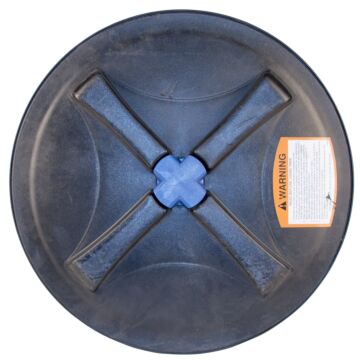 Norwesco 16 in Size 200 gpm Polyethylene Vented Threaded Lid and Ring