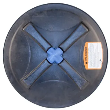 Norwesco 16 in Size 200 gpm Polyethylene Vented Threaded Lid and Ring