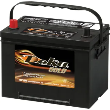 Deka Gold Flooded Starter Battery 12V - 690 CCA