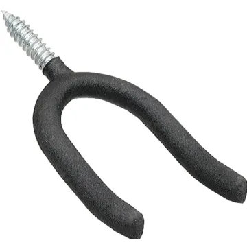 Crawford SH13-25 Tool Holder Hook, 50 lb, Screw, Steel, Black