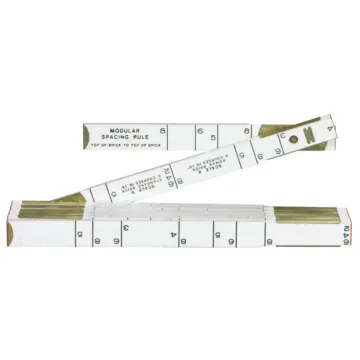 Lufkin 6' x 5/8" Masonry Wood Rule Red End®