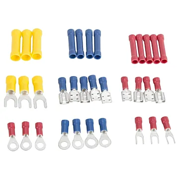 ProSource CP-403L Electrical Connectors Wire Cap Set, Plastic, For: 22 to 10 AWG Solid/Standard Wire, 40 -Piece