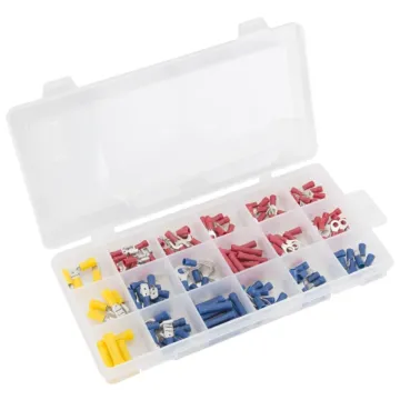 ProSource CP-1803L Electrical Terminals and Connectors Repair Kit, Plastic, 180 -Piece