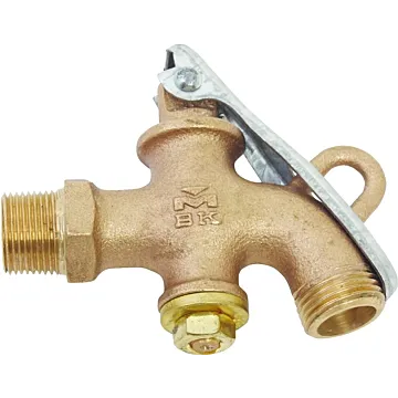 B&K B & K 109-224 Heavy-Duty Drum and Barrel Faucet, 3/4 in Connection, MPT x Hose, Bronze Body
