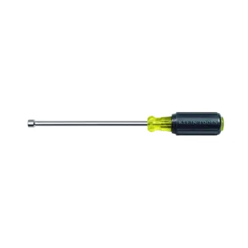 Klein Tools 1/4-Inch Magnetic Tip Nut Driver 6-Inch Shaft