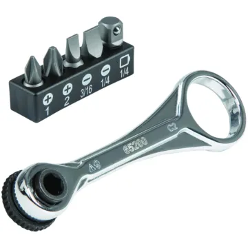 Klein Tools Slim-Profile Mini Ratchet Set, 5-Piece