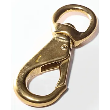 Baron 251BT-2 Quick Snap, 60 lb Working Load, Solid Bronze, Polished