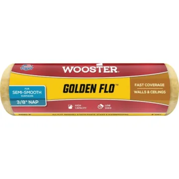 WOOSTER Golden Flo Knit Fabric Roller Cover - 18 in. x 1/2 in. Nap