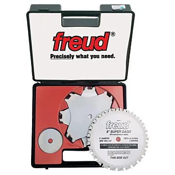 Freud Tools Freud SD508 Dado Blade Set, 5/8 in Arbor, 24-Teeth
