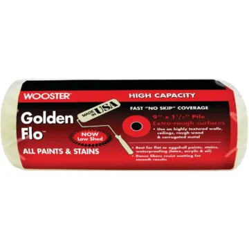 WOOSTER Golden Flo 9 in. x 1-1/4 in. Nap Knit Fabric Roller Cover