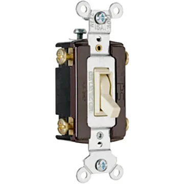 Pass & Seymour CC 4W TOG SW 15A 120V IV