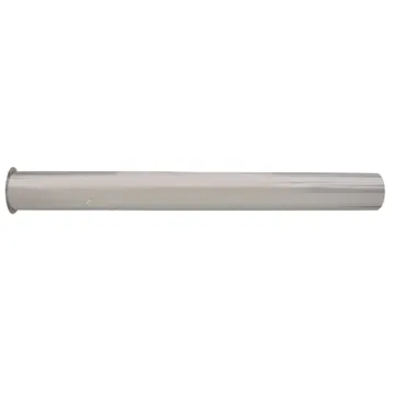 Jones Stephens 1-1/2" x 6" Chrome Plated Brass Sink Tailpiece 22 Gauge