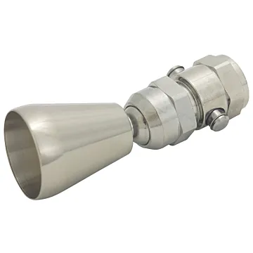 Whedon SaverShower Series USD2C/DS2C Shower Head with Trickle Valve, 2.5 gpm, 1/2 in Connection, Female, Brass, Chrome