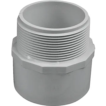 IPEX 035608 Adapter, 2-1/2 in, Socket x MNPT, PVC, White, SCH 40 Schedule, 300 psi Pressure