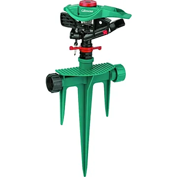 Fiskars 822003-1001 Impulse Sprinkler, 5800 sq-ft, Polymer/Stainless Steel
