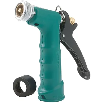 Gilmour 857102-1001 Watering Nozzle, GHT, Brass/Metal/Rubber/Stainless Steel