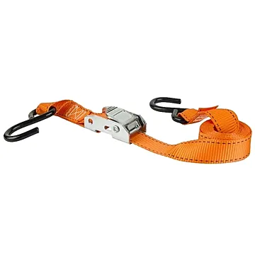Keeper 05108-V Tie-Down, 1 in W, 6 ft L, Polyester, Blue, 300 lb, S-Hook End Fitting