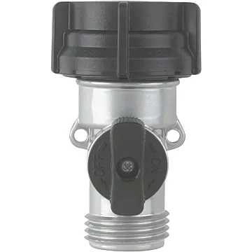 Gilmour 05V Shut-Off Valve, Zinc Body, Chrome