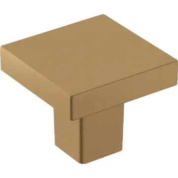 Amerock Monument Square Cabinet Knob (Champagne Bronze - 6pk) 1-3/16 in.