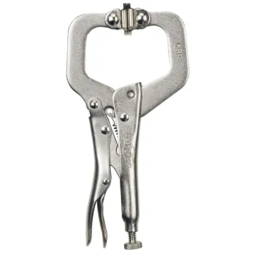 Irwin IRWIN Vise-Grip C Clamp, Locking With Swivel Pads, 2-Inch