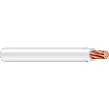 Southwire #6 THHN Stranded Electrical Wire White