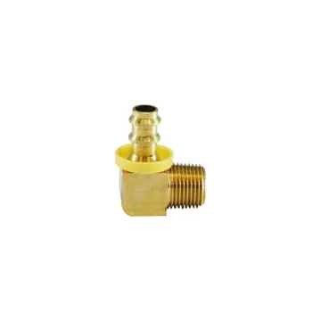 Push-Lock Barb x MPT 90° Elbow