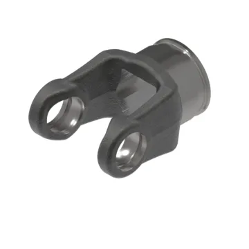 Weasler 14 Series Tube Weld Yoke with 1-9/32" x 1-13/32" Rectangular Bore