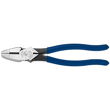 Klein Tools Lineman's Pliers, New England Nose, 9-Inch
