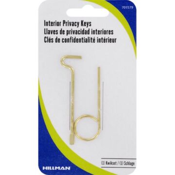 Privacy House/Office Emergency Key