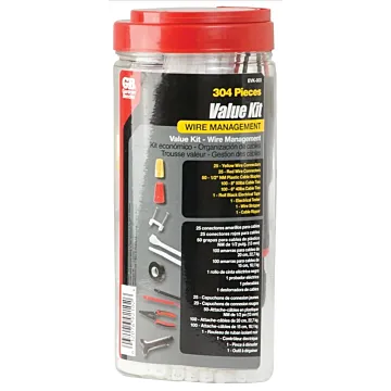 Gardner Bender EVK-003 Electrical Project Kit, Assorted, 304 -Piece