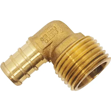 Apollo APXME12 Pipe Elbow, 1/2 in, MNPT, 200 psi Pressure