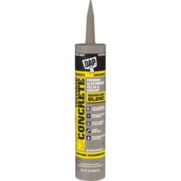 DAP Premium Textured Concrete Elastomeric Latex Filler & Sealant (Gray) 10.1 oz