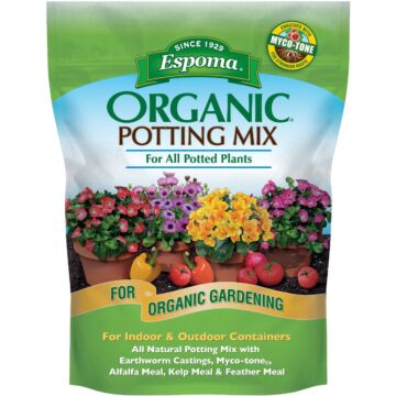 ESPOMA Organic Potting Soil Mix - 3-1/2 lb