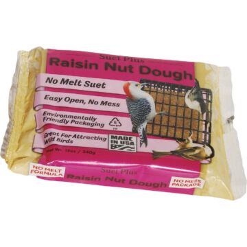 Suet Plus Raisin Nut Suet Dough - 12 oz