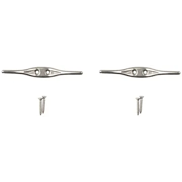 National Hardware V3202 Series N348-474 Rope Cleat, 30 lb Working Load, Stainless Steel