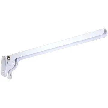 National Hardware V215 N210-864 Foldable Shelf Bracket, 35 lb, 12 in L, Steel