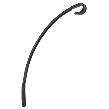 National Hardware V2675 Series N283-143 Plant Bracket, 15 in L, Steel, Black