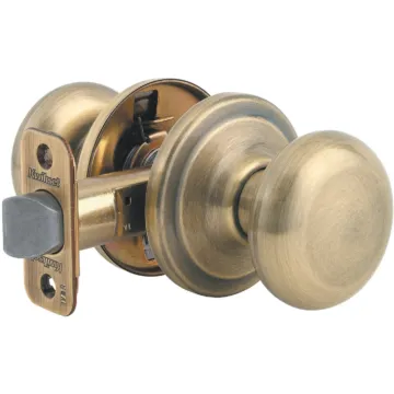 Kwikset Signature Series Antique Brass Hall & Closet Door Knob