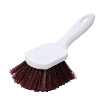 Magnolia Brush Short Handle Fender Brush 8-1/2" Brown Plastic