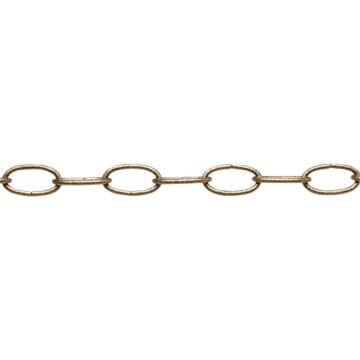 Campbell #10 Antique Copper Finished Metal Craft Chain