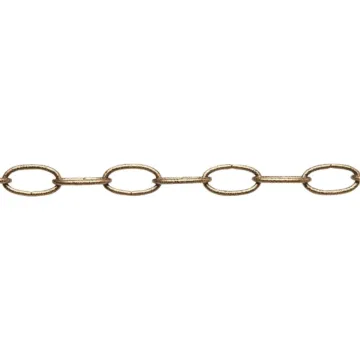 Campbell #10 Antique Copper Finished Metal Craft Chain