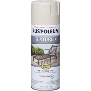 Rust-Oleum Stops Rust Spray Paint (Textured - White) 12 oz