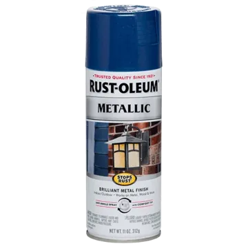 Rust-Oleum Stops Rust Spray Paint (Metallic - Cobalt Blue) 11 oz